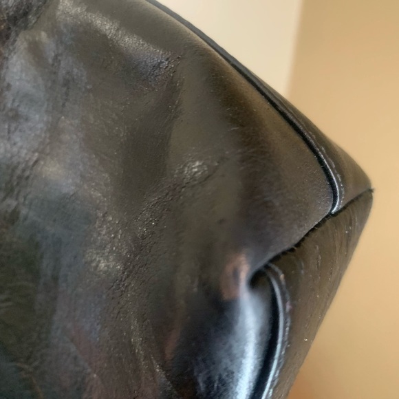 HOBO International Black Leather Shoulder Bag Basic Capsule Classic purse - Picture 8 of 13